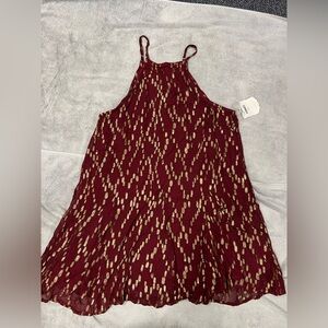 Altar'D State NWT! Rumba Red Mini Dress Size M